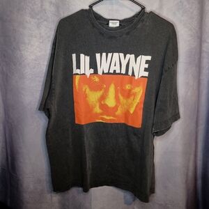 Zara Lil Wayne Oversized Graphic Tee